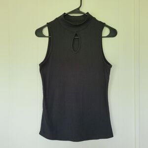 Eye Candy Black Sleeveless Tank Top